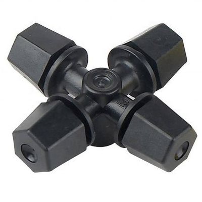 Spray di irrigazione atomizzato a quattro sbocchi per l'agricoltura 250-40KPA Irrigazione automatica