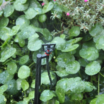 Sistema di spruzzatura a 360 gradi personalizzato per l'irrigazione agricola in micro serre