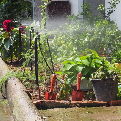 Agricoltura Irrigazione supporto verticale Set Kit e sprinkler di combinazione per durevole