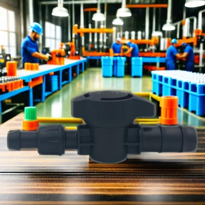 Valvole di plastica per l'irrigazione di tubi in mini PE personalizzabili per la lavorazione di usi agricoli