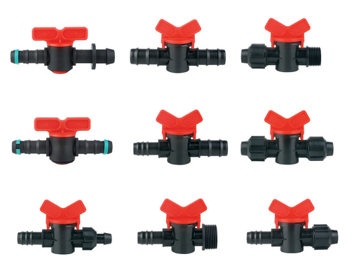 Valvola di plastica per irrigazione resistente ed efficace