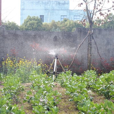 Sprinkler da giardino a farfalla a rotazione a 360 gradi per l'irrigazione agricola