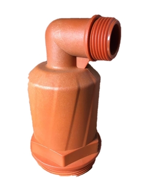 Accessoio per valvola di rilascio dell'aria per ventilazione cinetica e rilievo del vuoto per irrigazione con sprinkler