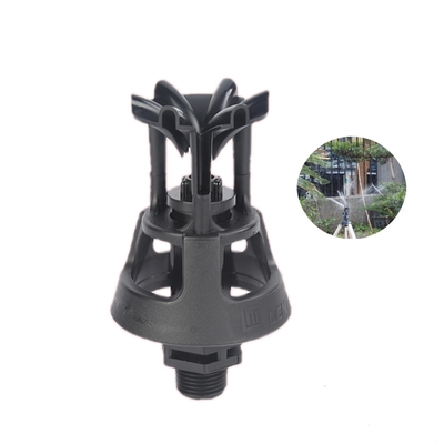 Spruzzatore a rotazione a medio raggio Quick Connect 360 gradi per l'irrigazione delle fattorie
