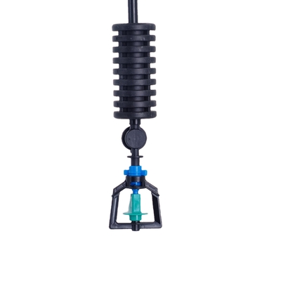 Ingegneria del controllo della pressione dell'acqua Sprinkler rotativo in plastica con posizione invertita per irrigazione di giardini e aziende agricole