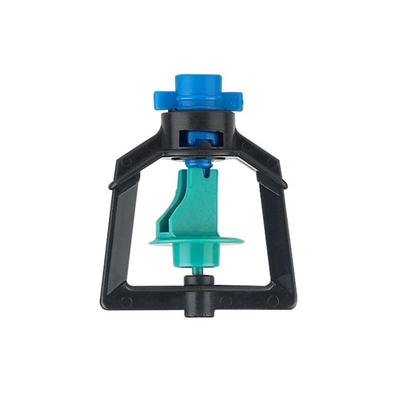 Ingegneria del controllo della pressione dell'acqua Sprinkler rotativo in plastica con posizione invertita per irrigazione di giardini e aziende agricole