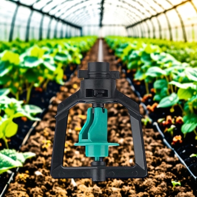6mm resistente 360 rotativo sprinkler per l'irrigazione del prato giardino in posizione inversa