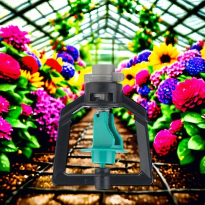 6mm resistente 360 rotativo sprinkler per l'irrigazione del prato giardino in posizione inversa