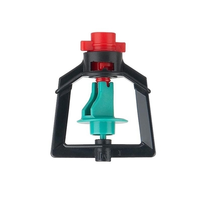 Sprinkler per irrigazione agricola con ugello rotante in posizione inversa per una copertura di raggio da 3-4,8 m
