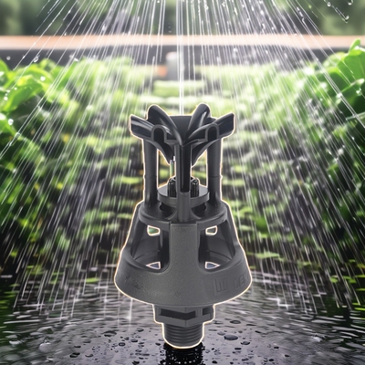 Rapido collegamento rotante sprinkler prato per alta visibilità e giardini di stile normale