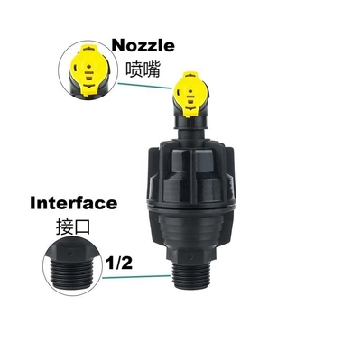 Rapido collegamento R10 Sala di allevamento di sementi a 360 gradi Sprinkler vegetale di stile normale