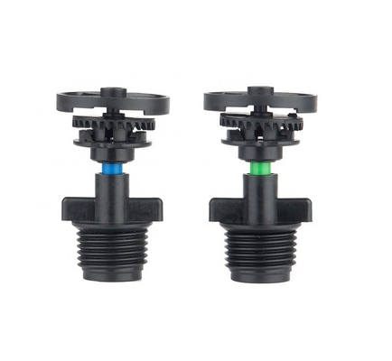 Rapido collegamento doppi ugelli rotante sprinkler per giardino 360 sprinkler agricoltura irrigazione
