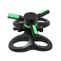 Durabile 360 gradi regolabile automatico rotante giardino sprinkler 3 braccia acqua sprinkler giardino