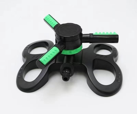 Sprinkler da giardino automatico a rotazione regolabile a 360 gradi 3 braccia Sprinkler per irrigazione e irrigazione
