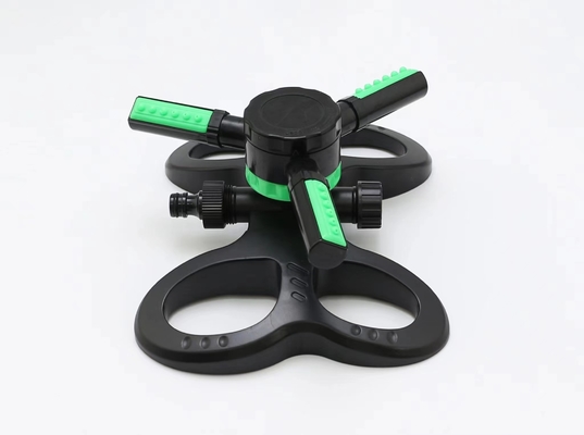 Sprinkler da giardino automatico a rotazione regolabile a 360 gradi 3 braccia Sprinkler per irrigazione e irrigazione