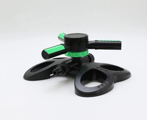 Sprinkler da giardino automatico a rotazione regolabile a 360 gradi 3 braccia Sprinkler per irrigazione e irrigazione