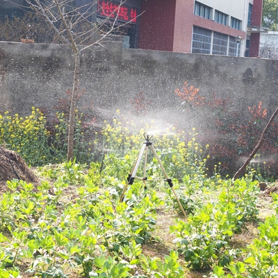 Sprinkler rotativo per microirrigazione a getto per serre portatile e duraturo