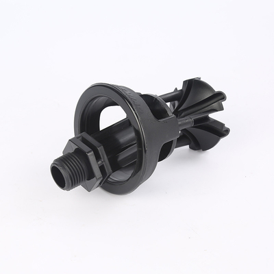 Sprinkler per l'irrigazione di giardini in plastica di ingegneria durevole con funzione oscillante