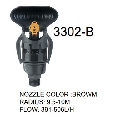 R10 Fusoliera a sbocco multiplo a 180 gradi rotante per irrigazione di giardini Sprinkler medio per occasioni di festa