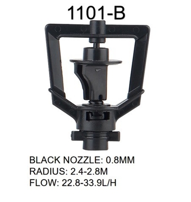 Sprinkler ad acqua a 360 gradi per irrigazione agricola Forte e pressione 150-300kpa