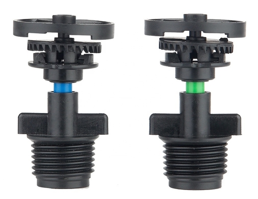 Sprinkler di irrigazione medio con rotazione a 360 gradi doppi ugelli Alternativa di parte