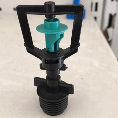 Sprinkler per l'acqua a posizione verticale rotativo 6 mm Sprinkler agricolo per irrigazione