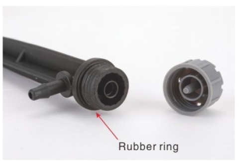 Immagine mostra Ray/centrifugo Trasplantazione Colture in vaso Distanza regolabile Sprinkler Irrigazione Micro
