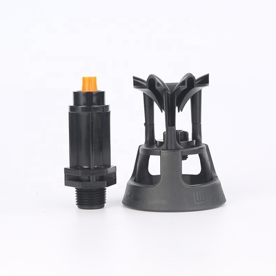 Ingegneria Plastico 360 Swing Wobbling Sprinkler di medio raggio per frutteti e vivaio