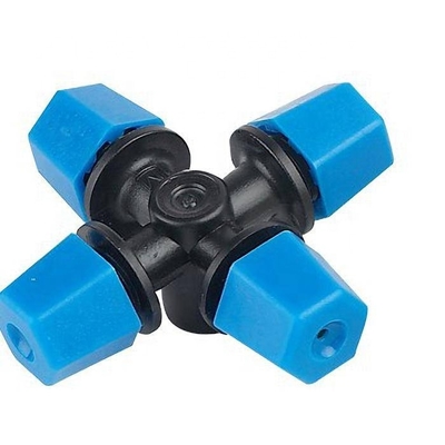 Sprinkler per l'irrigazione di giardini con raggio di spruzzatura da 0,9-1,0 M e materiale plastico di ingegneria