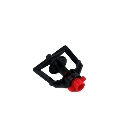 Sprinkler per l'irrigazione del giardino in posizione verticale con soluzione di plastica di ingegneria da 6 mm
